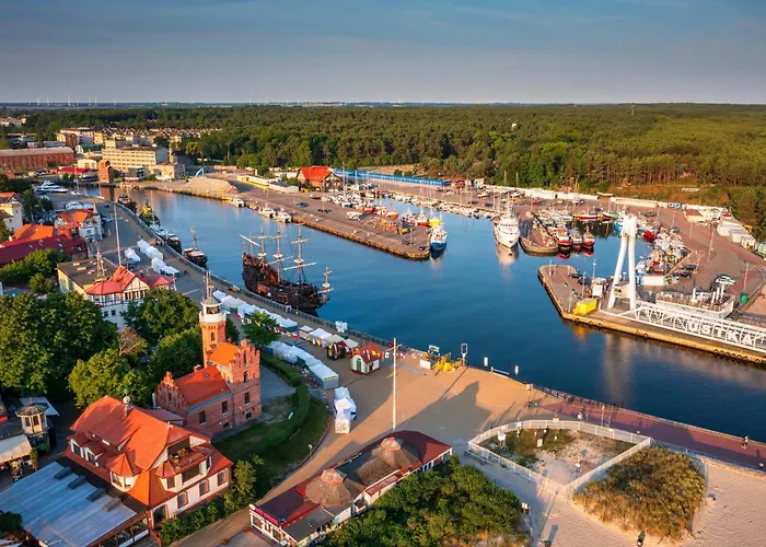 Baltyckie - Bulwar Portowy - Widok Na Port, Centrum, Najlepsza Lokalizacja W Ustce 3* Ustka