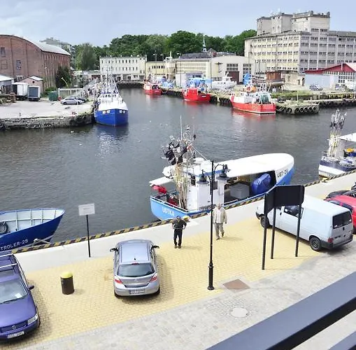 Baltyckie - Bulwar Portowy - Widok Na Port, Centrum, Najlepsza Lokalizacja W Ustce